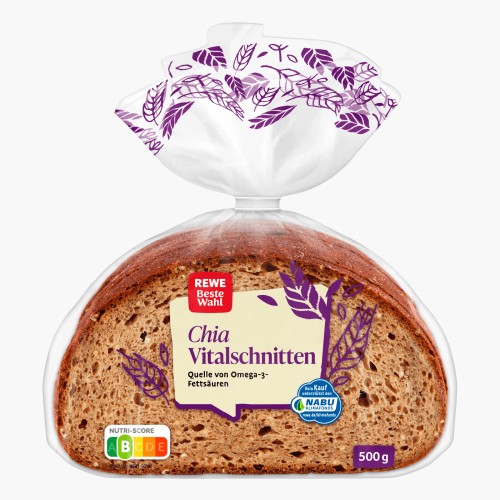 Rewe Beste Wahl Chia-Vitalschnitte 500g