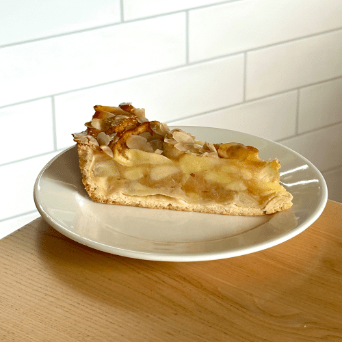 Apfelkuchen (1 Stück) Vegan