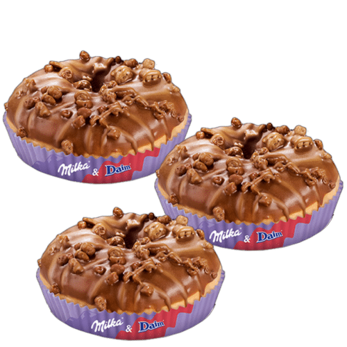 Schoko Donut Milka