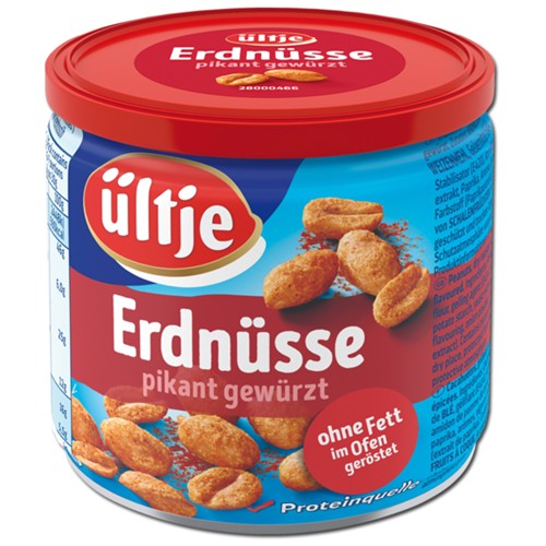 Ültje Erdnüsse Pikant gewürzt ohne Fett 180g