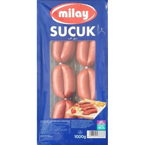 Milay Knoblauchwurst mit Hühnerfleisch 1000g
