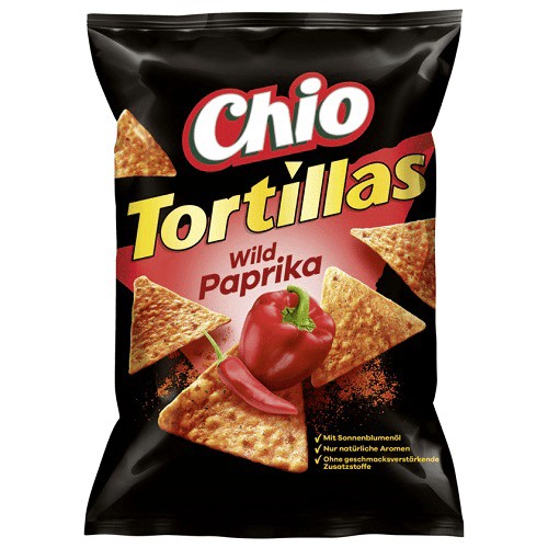 Tortilla Chips Wild Paprika 110g