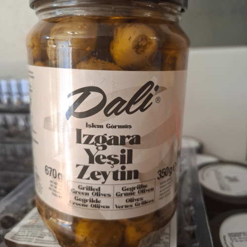 Dali Gegrille Grüne Oliven 350g