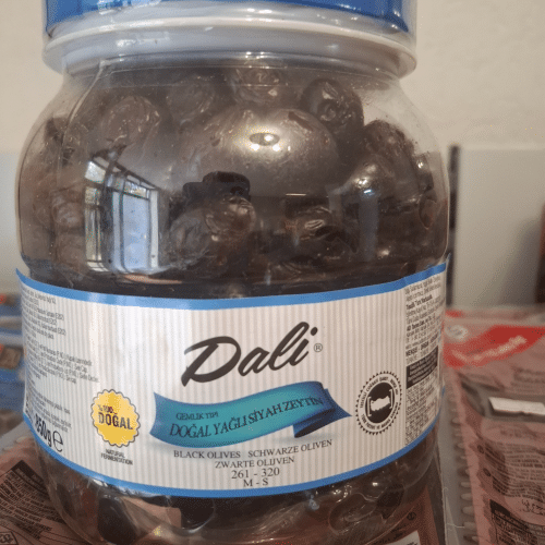 Dali Schwarze Oliven  M S 850g