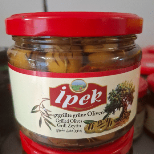 Ipek Gegrillte grüne  oliven 290g