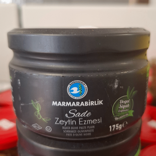 Marmarabirlik Schwarze Oliven Paste 175g