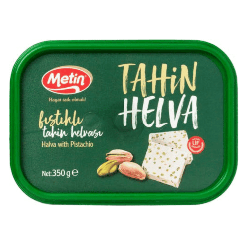 Metin Tahini Halva mit pistazien 350g