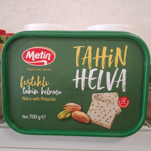 Metin Tahini Halva mit pistazien 700g