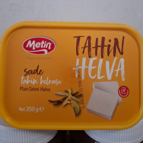 Metin Tahini Halva mit Vanillegeschmak 350g