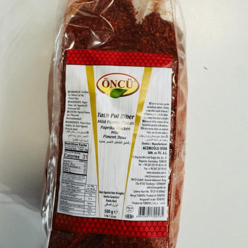 Öncü Paprika Flocken 500g