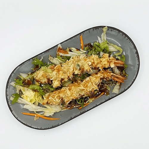 Green Ebi Tempura