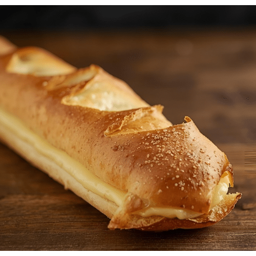 Baguette mit Käse
