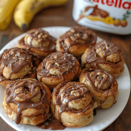 Nutella Rolle Banane