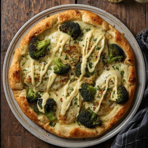 Pizza Broccoli Chicken