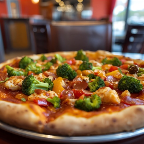 Pizza Broccoli (pikant)
