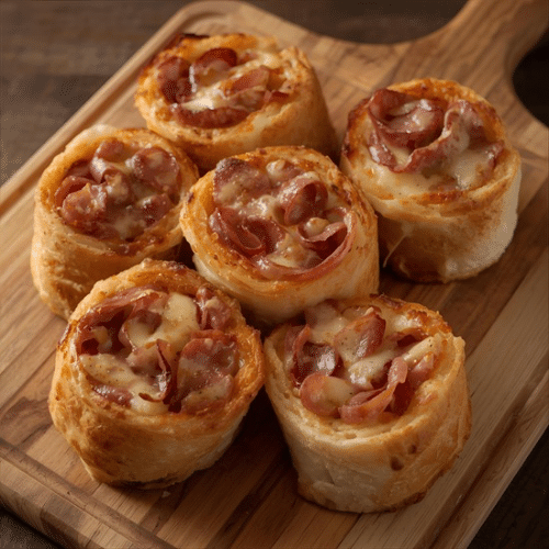 Pizzabrötchen Salami