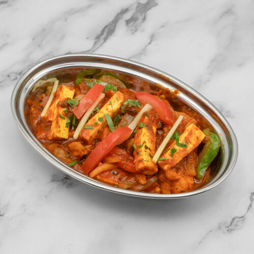 Paneer Jhalfrezi (vegetarisch, scharf)