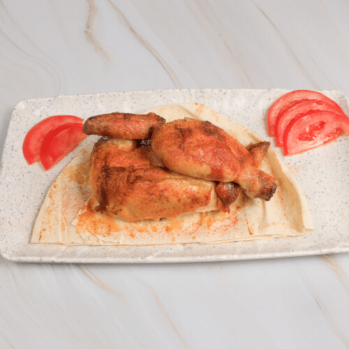 Halbes Hähnchen