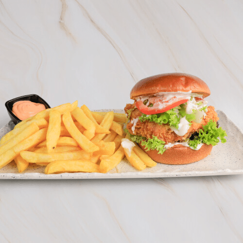 Hyde Burger Menü Scharf