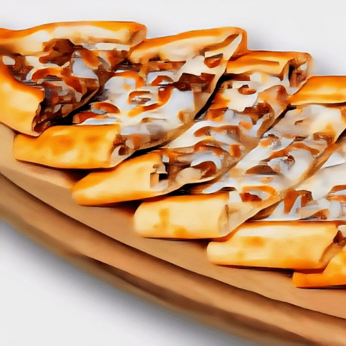 Pide mit Drehspießfleisch