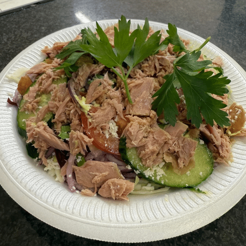 Gemischter Salat mit Thunfisch