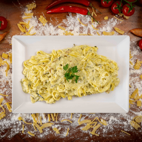 Tagliatelle con Crema di Zucchine