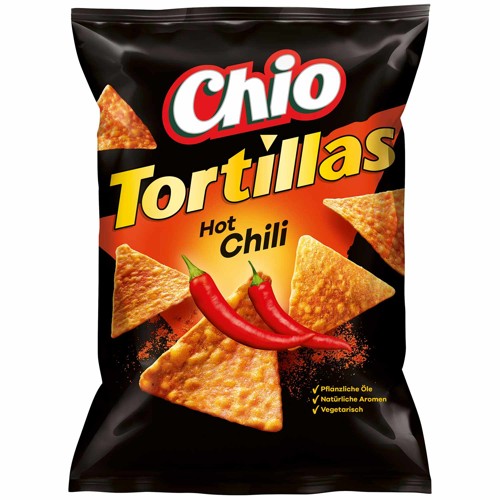 Tortillas Hot Chili 110g