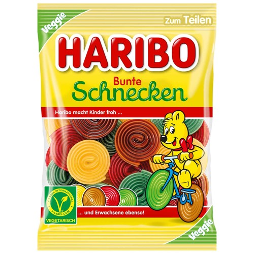 Haribo Bunte Schnecken vegetarisch 160g