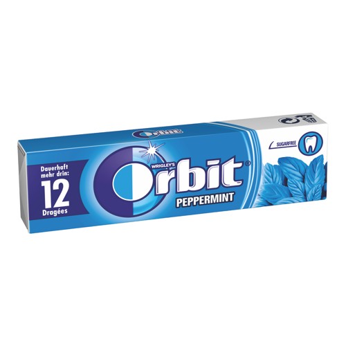 Orbit Pfefferminz 10er Dragees 14g