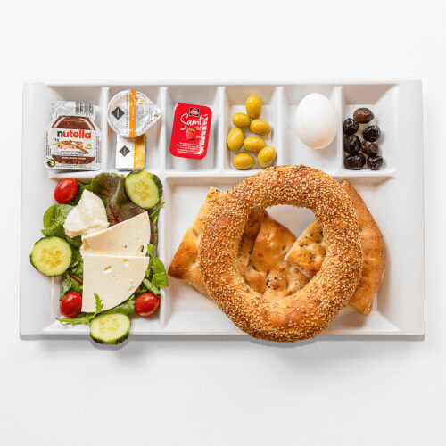 Frühstücks Teller