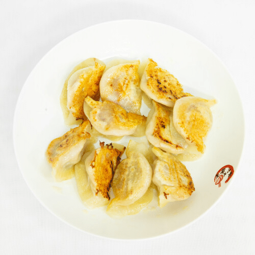 gebratene Dumplings