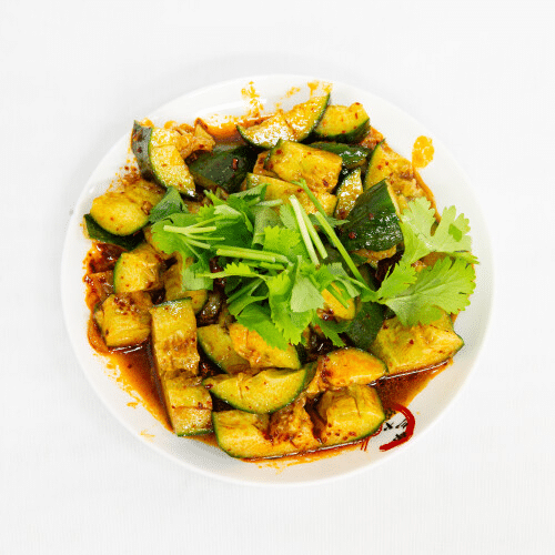 Gurkensalat (vegetarisch)