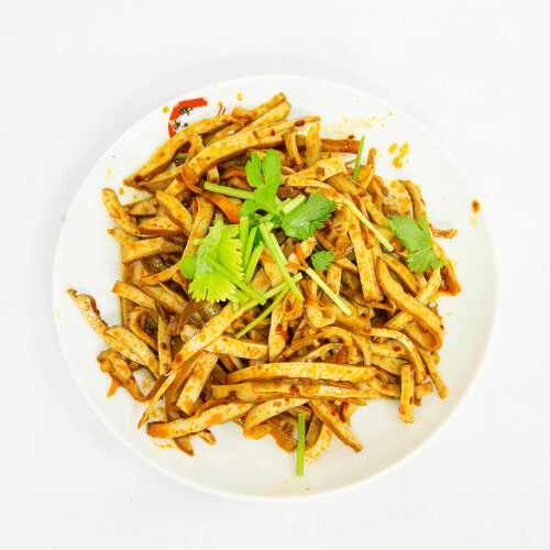 Marinierte Tofublätter (vegetarisch)