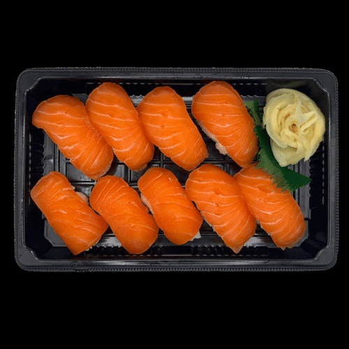 Lachs Nigiri (9 Stück)