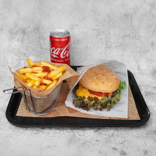 Cheeseburger Menü