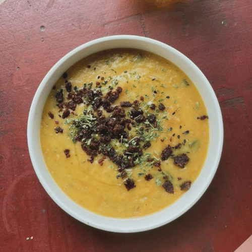 Kartoffelsuppe (leicht scharf)