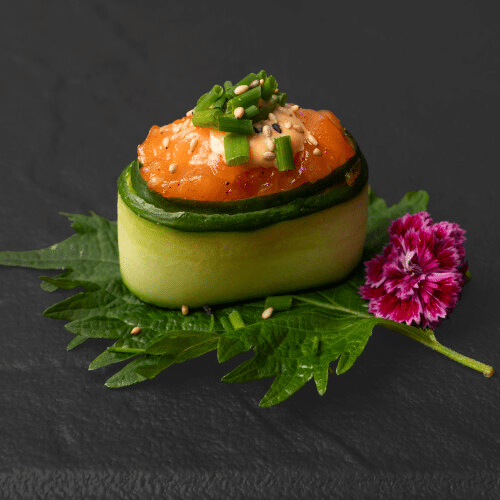Gunkan Lachs Tatar Nigiri