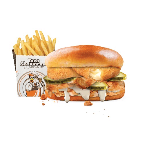 Shawarma Mozzarella Burger