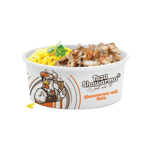 Shawarma Shake mit Reis