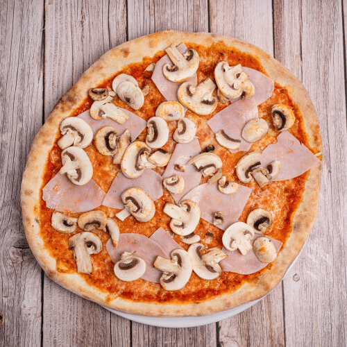 Pizza Funghi-Prosciutto