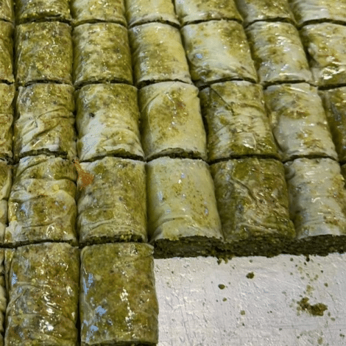 Pistazien Röllchen