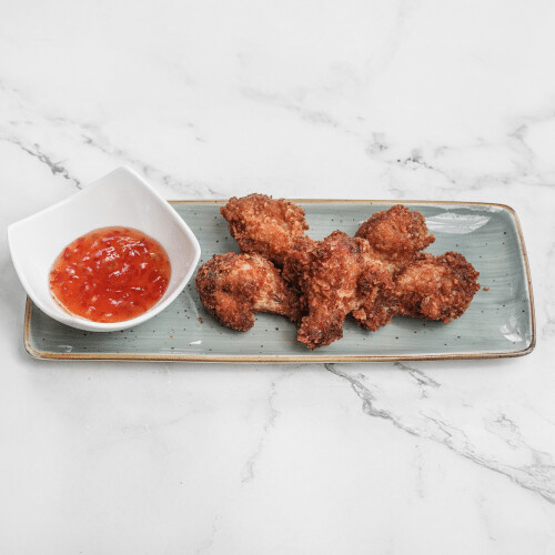 Frittierte Hähnchenstreifen (8 Stück)