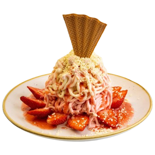 Spaghetti Erdbeere