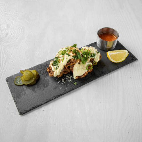 Garlic Parm Fried Chicken