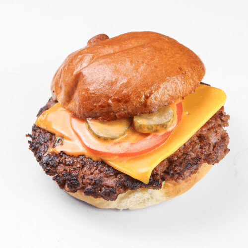 Veganer Cheeseburger
