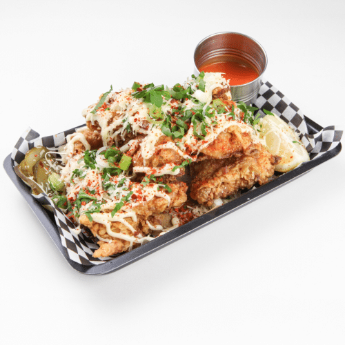 Garlic Parm Fried Chicken