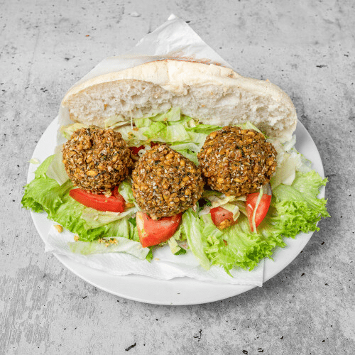 Falafel im Brot