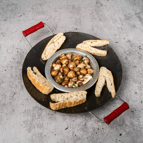 Gebratene Champignons