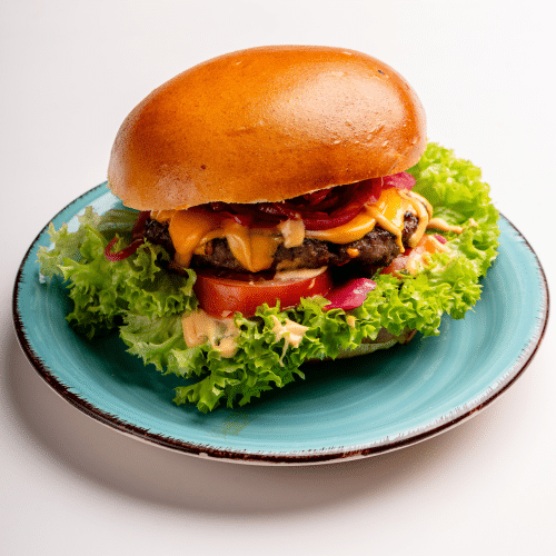 Galbi Bacon Cheese Burger