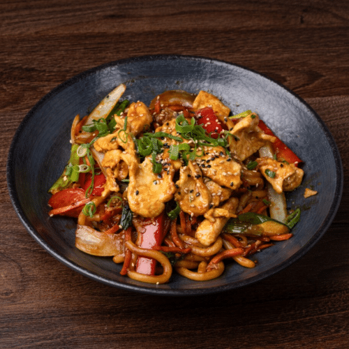 Udon - Hühnerfleisch